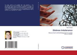 Distress Intolerance di Saeed Bebane edito da LAP LAMBERT Academic Publishing