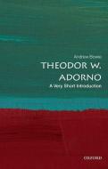 Theodor Adorno: A Very Short Introduction di Andrew Bowie edito da Oxford University Press