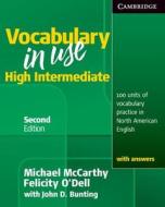 Vocabulary in Use High Intermediate Student's Book with Answers di Michael Mccarthy edito da Cambridge University Press