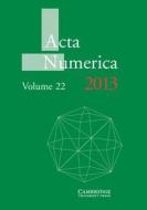 Acta Numerica 2013: Volume 22 di Arieh Iserles edito da Cambridge University Press