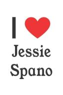 I Love Jessie Spano: Jessie Spano Designer Notebook di Perfect Papers edito da LIGHTNING SOURCE INC