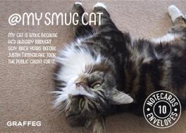 My Smug Cat Notecards: 10 Cards and Envelopes di Tom Cox edito da GRAFFEG