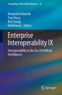 Enterprise Interoperability IX edito da Springer International Publishing