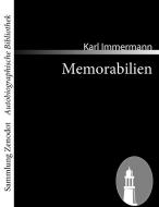 Memorabilien di Karl Immermann edito da Contumax