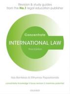 International Law Concentrate di Ilias Bantekas edito da OUP Oxford