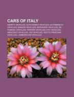 Cars Of Italy: Bugatti Eb110, Cizeta-mor di Books Llc edito da Books LLC, Wiki Series