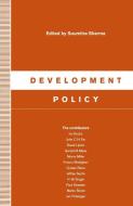 Development Policy di Soumitra Sharma, Patricia Cline Cohen edito da Palgrave Macmillan