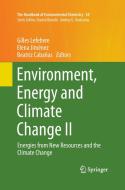 Environment, Energy and Climate Change II edito da Springer International Publishing