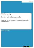 Fressen Und Gefressen Werden di Mathias Seeling edito da Grin Publishing