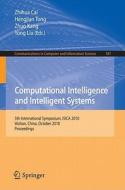 Computational Intelligence and Intelligent Systems edito da Springer-Verlag GmbH