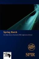 Spring Batch edito da Crypt Publishing