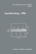Anesthesiology 1986 edito da Springer Netherlands