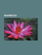 Mahmoud (volume 1) di Books Group edito da General Books Llc