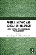 Poetry, Method And Education Research edito da Taylor & Francis Ltd