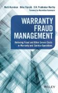Warranty Fraud Management (SAS di Kurvinen edito da John Wiley & Sons