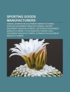 Sporting Goods Manufacturers: Nikeid, Ti di Books Llc edito da Books LLC, Wiki Series