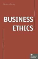 Business Ethics di Norman Barry edito da Palgrave Macmillan