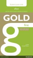 Gold First New Edition Etext Student Access Card di Jan Bell, Amanda Thomas edito da Pearson Education Limited