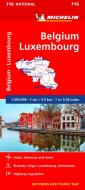 Belgium & Luxembourg - Michelin National Map 716 di Michelin edito da Michelin Editions Des Voyages