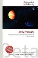 6922 Yasushi edito da Betascript Publishing