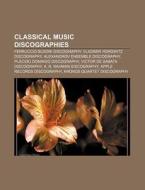 Classical Music Discographies: Ferruccio di Books Llc edito da Books LLC, Wiki Series