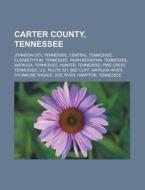 Carter County, Tennessee: Johnson City, di Books Llc edito da Books LLC, Wiki Series