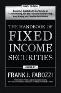 The Handbook of Fixed Income Securities, Ninth Edition di Frank J. Fabozzi, Steven V. Mann edito da MCGRAW HILL BOOK CO