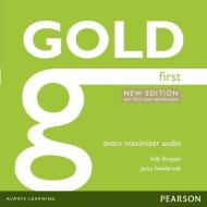 Gold First New Edition Exam Maximiser Class Audio Cds di Sally Burgess, Jacky Newbrook edito da Pearson Education Limited