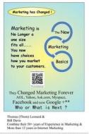 The New Marketing Basics: Marketing Has Changed ! di Thomas R. Leonard Jr edito da Createspace