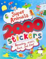 Super Animals 2000 Stickers edito da PARRAGON