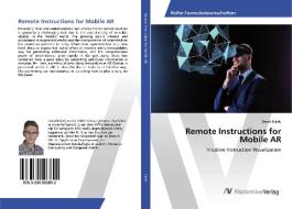 Remote Instructions for Mobile AR di David Kikelj edito da AV Akademikerverlag