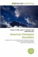 American Champion Decathlon edito da Alphascript Publishing