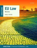 Eu Law Directions di Nigel Foster edito da Oxford University Press