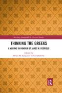 Thinking The Greeks edito da Taylor & Francis Ltd