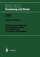Flexible Demontage mit dem Industrieroboter am Beispiel von Fernsprech-Endgeräten di Martin Kahmeyer edito da Springer Berlin Heidelberg