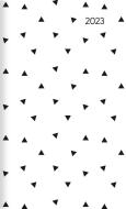 Taschenplaner Style Triangel 2023 - Taschen-Kalender 9,5x16 cm - seperates Adressheft - 1 Seite 1 Woche - 64 Seiten - Notiz-Heft - Alpha Edition edito da ALPHA EDITION GmbH