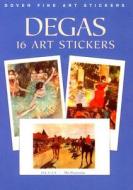 16 Fine Art Stickers di Degas edito da Dover Publications Inc.