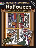 Build a Window Stained Glass Coloring Book Halloween di Arkady Roytman edito da Dover Publications Inc.