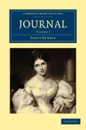 Journal di Fanny Kemble edito da Cambridge University Press