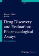Drug Discovery And Evaluation: Pharmacological Assays edito da Springer International Publishing Ag