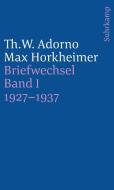 Briefe und Briefwechsel di Theodor W. Adorno, Max Horkheimer edito da Suhrkamp Verlag AG