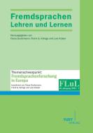 Fremdsprachen Lehren und Lernen 2011 Heft 1 di Claus Königs Gnutzmann edito da Gunter Narr Verlag