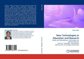 New Technologies in Education and Research di Marin Vlada edito da LAP Lambert Acad. Publ.