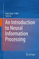 An Introduction to Neural Information Processing di Fanji Gu, Peiji Liang, Si Wu edito da Springer Netherlands