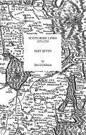 Scots-Irish Links, 1575-1725. Part Seven di David Dobson edito da Clearfield