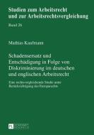 Schadensersatz und Entschädigung in Folge von Diskriminierung im deutschen und englischen Arbeitsrecht di Mathias Kaufmann edito da Lang, Peter GmbH