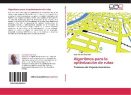 Algoritmos para la optimización de rutas di José Carlos Díaz Díaz edito da EAE
