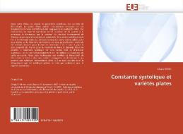 Constante systolique et variétés plates di Chady El Mir edito da Editions universitaires europeennes EUE