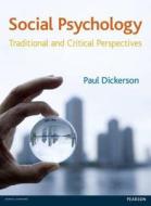 Social Psychology di Paul Dickerson edito da Pearson Education Limited