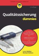 Qualitätssicherung für Dummies di Larry Webber, Michael Wallace edito da Wiley VCH Verlag GmbH